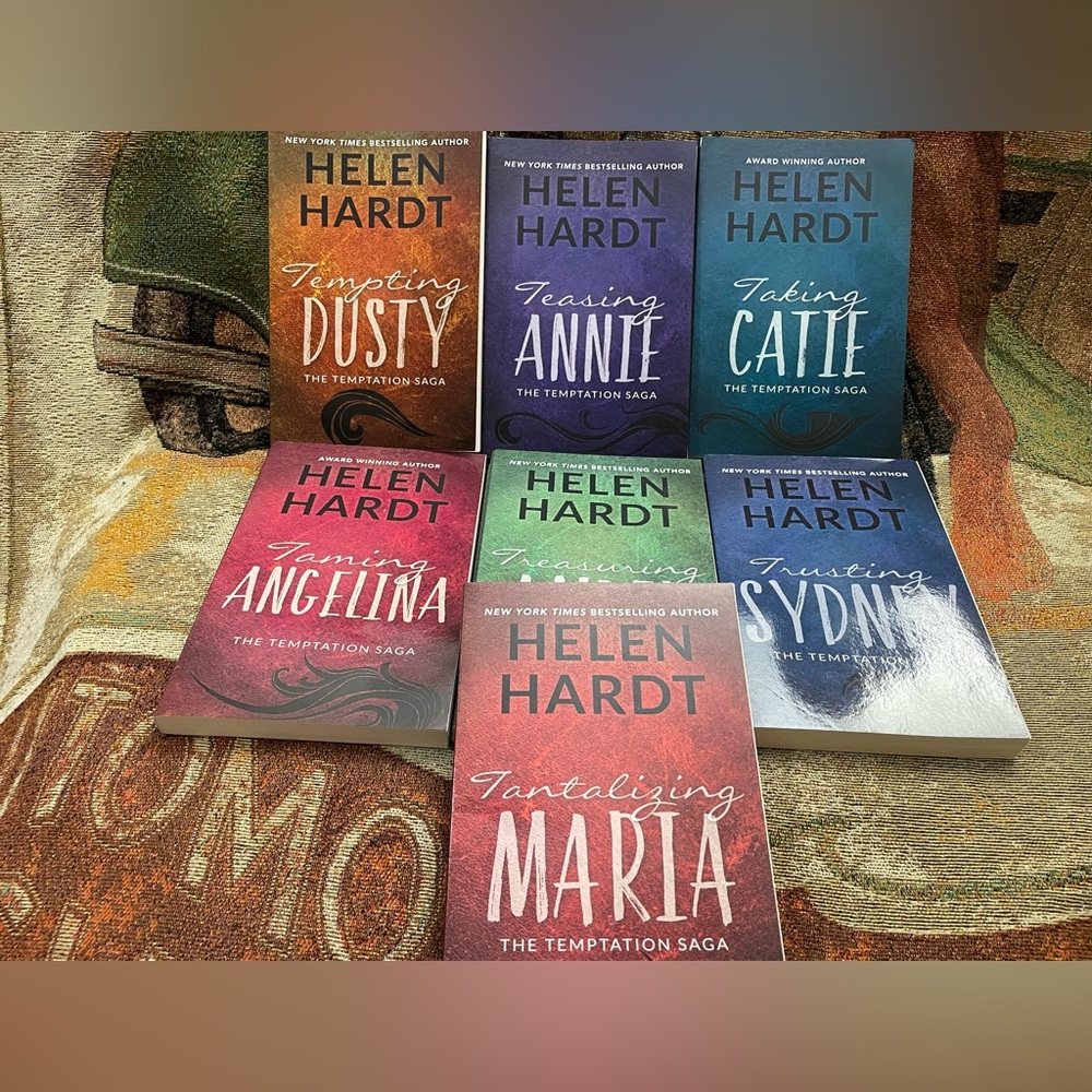 Helen Hardt Complete Set THE TEMPTATION SAGA 1-7